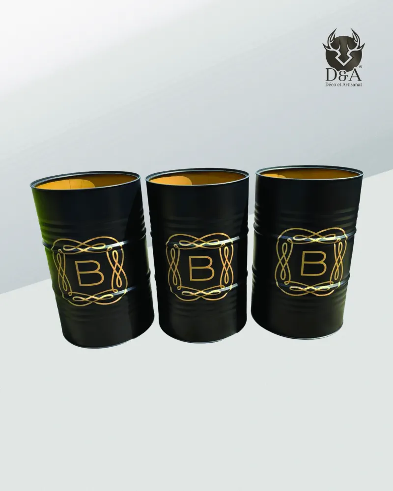 Industrial Decor Planter Can