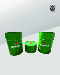 Industrieller Dekor Stuhl Trommel