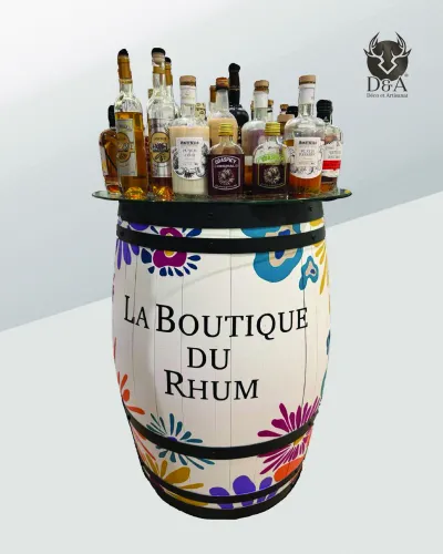 Industrial Decor Barrel