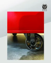 Komplet industrijskih kolesc za dekoracijo