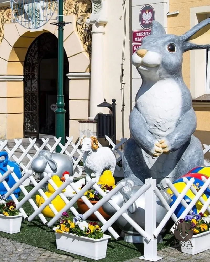 Lapin Géant réaliste XXL 240 cm