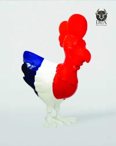 Cocorico, velikanski petelin, maskota Francozov