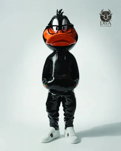 Pato Gucci - Estátua Decorativa de Designer