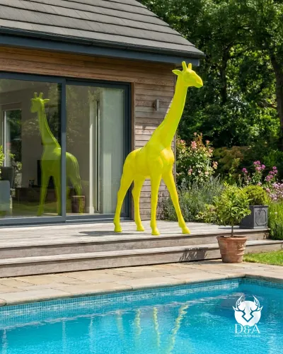 Girafe XL - animaux en résine