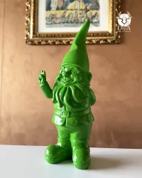 Nano da giardino Amore e Pace, un'idea regalo originale per una decorazione contemporanea