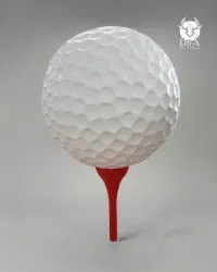 Žogica za golf XL - predmet iz steklenih vlaken