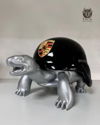 Harztiere, Porsche-Helmschildkröte