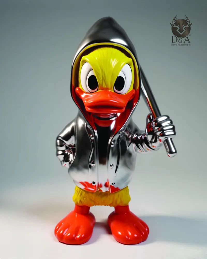 taco de beisebol cromado pato
