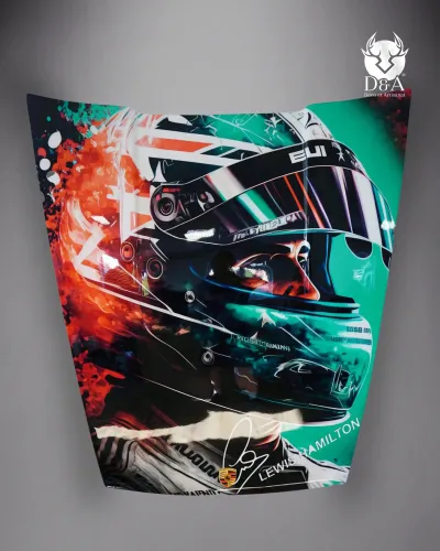 Cappuccio di Lewis Hamilton