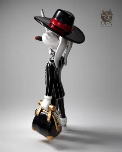 Al Capone Konijn - Decoratief designbeeld