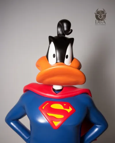 Superheldeneend - Decoratief designbeeld
