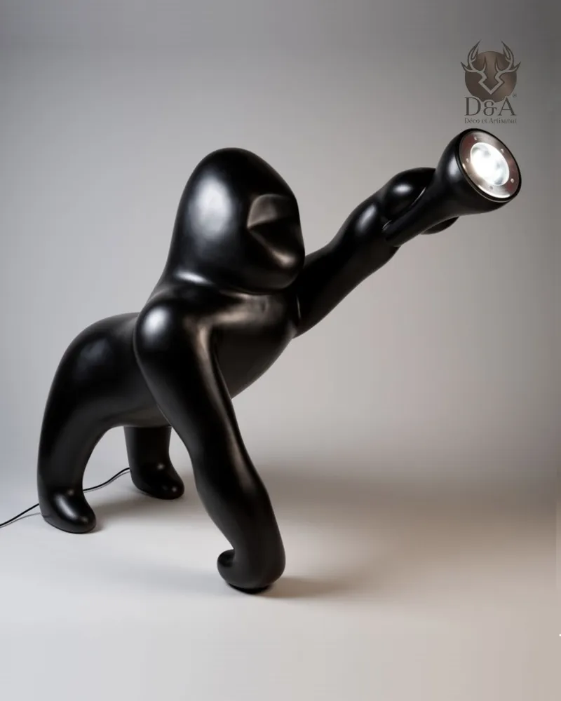 Lampada Gorilla - Statua decorativa di design