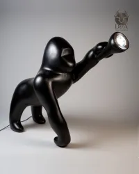 Lampada Gorilla - Statua decorativa di design
