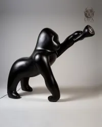 Lampada Gorilla - Statua decorativa di design