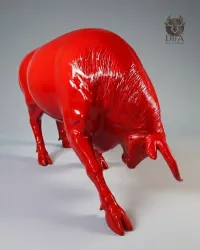 Touro Espanhol - Estátua Decorativa de Designer