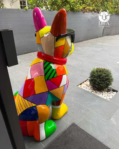 Buldogue Kubic decorativo XXL