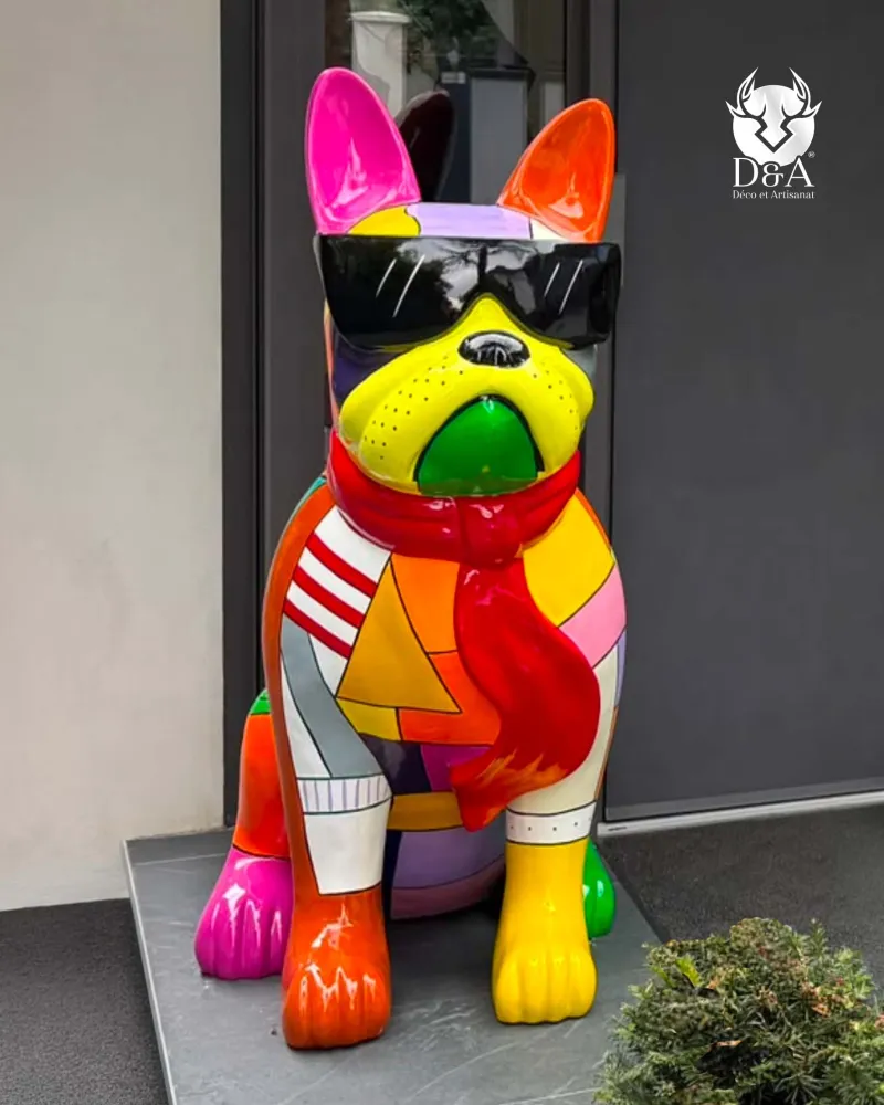 Buldogue Kubic decorativo XXL