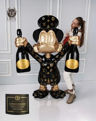 Balthazar Picsou 2XL avec du champagne