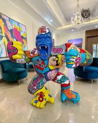 Kong, le gorille furieux Pop Art 3XL