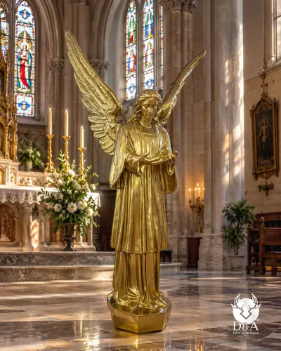 Archange Gabriel grandeur nature 190 cm – Statue en fibre de verre