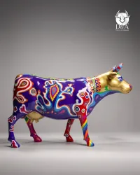 Vache Pop Art asiatique