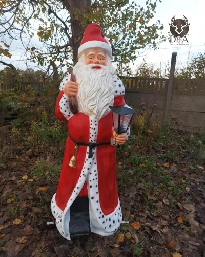 XXL Weihnachtsmann mit Lampe - 1