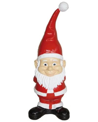Nain  de jardin Père Noël S - Déco et Artisanat - 1