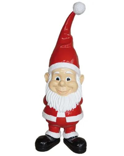 Nain de jardin Père Noël M - Déco et Artisanat - 1