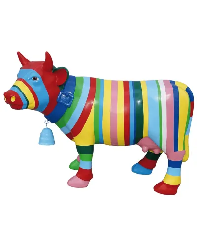 STRIPED bell cow - Déco et Artisanat - 1
