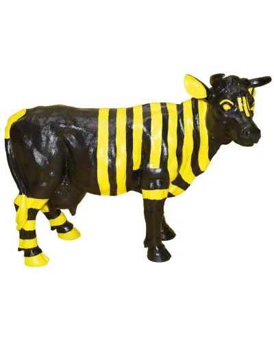 Cow DALTON in polyester resin resistant to frost and rain