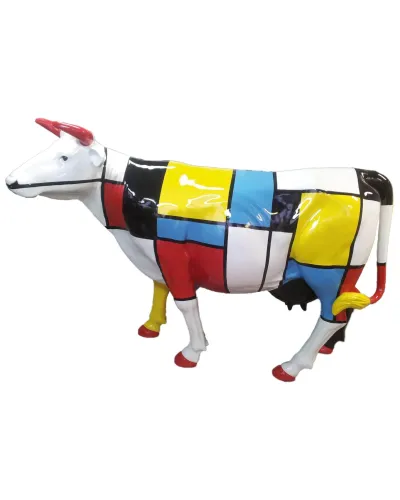 Vache QUADRILLE - Déco et Artisanat - 1