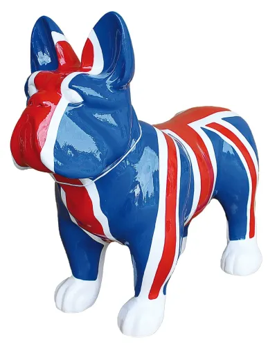 ENGLISH Bulldog profile in polyester resin resistant to frost and rain