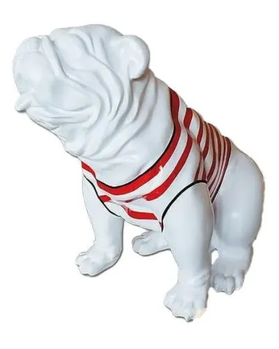 Sitzende Bulldogge MARIN - Déco et Artisanat - 1
