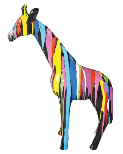 Girafe M TRASH - Déco et Artisanat - 1