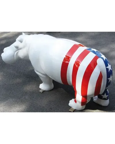 Hippopotame USA - Déco et Artisanat - 1