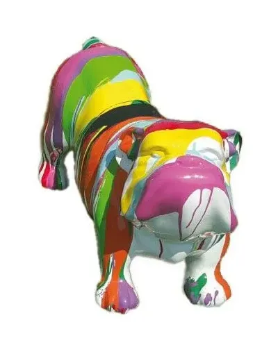 Bulldog BASURA de pie - Déco et Artisanat - 1