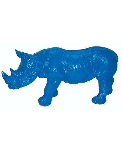Figurine RHINOCÉROS NOIR PAPO France - Modèle 50066 En PVC - Neuf - Collection Animaux Sauvages