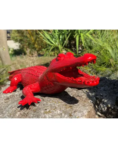 Alligator ou Caïman XL - Déco et Artisanat - 10