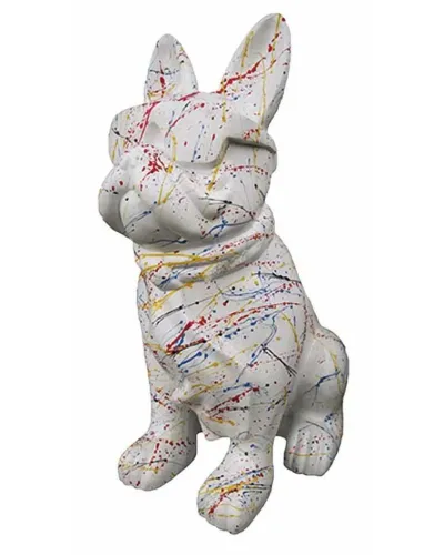 Bulldog de anteojos XL COLOR - Déco et Artisanat - 1