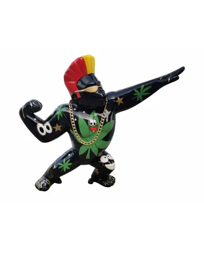 Gorilla "The Best Mister H" L - Déco et Artisanat - 1