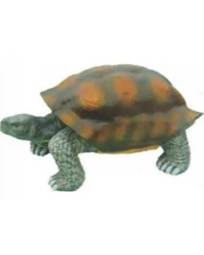 estátua de uma tartaruga realista em resina resistente ao gelo, UV e intempéries