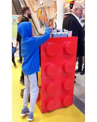 Prodotto non disponibile - Grande mattoncino / tavolo Lego - Déco et Artisanat - 1