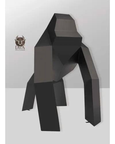 Gorille à facettes XXL Design - Déco et Artisanat - 3