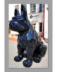 Bulldog géant assis - Déco et Artisanat - 3