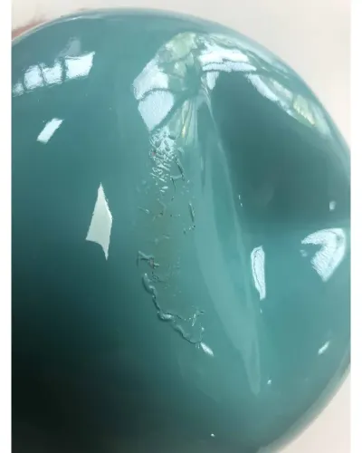 Liquidazione: Pera gigante forma 1 in resina poliestere resistente al gelo, alla pioggia e al sole. Déco et Artisanat - 2