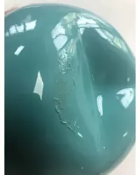 Liquidazione: Pera gigante forma 1 in resina poliestere resistente al gelo, alla pioggia e al sole. Déco et Artisanat - 2