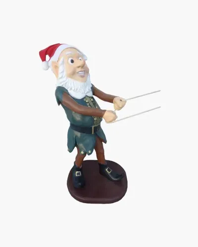 Lutin en résine polyester résistant au gel, pluie et au soleil. Déco et Artisanat - 1