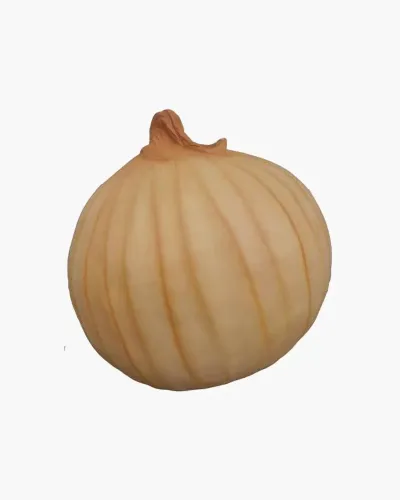 Oignon M en résine polyester résistant au gel, pluie et au soleil. Déco et Artisanat - 1