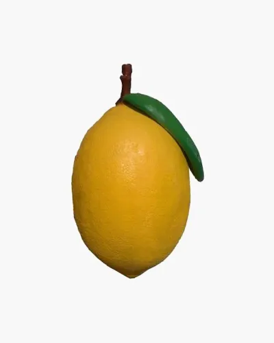 Lemon L in polyester resin resistant to frost, rain and sun. Déco et Artisanat - 1