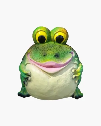 Grenouille avec des yeux - Déco et Artisanat - 1